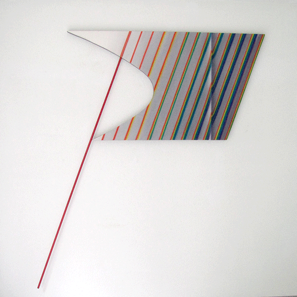 „Parallelogramm minus Parabel (aus der Serie Fraktionen)“