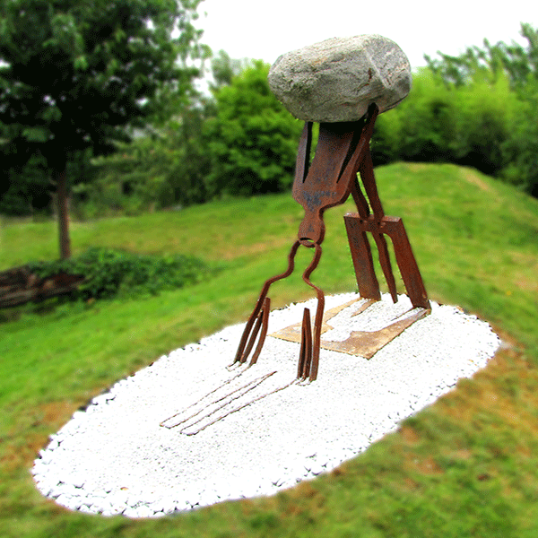 kommen + gehen (3 Silhouetten)